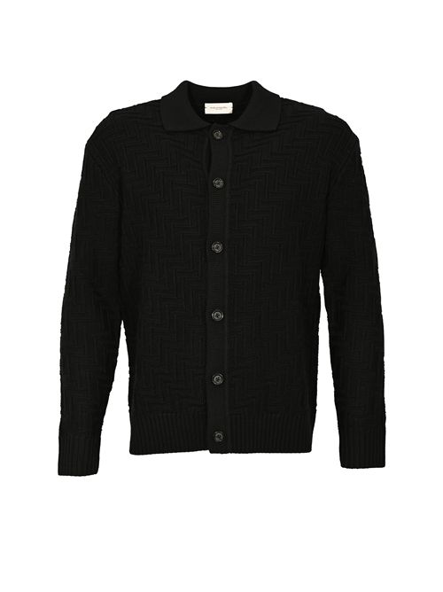 Cardigan in lana con texture Paolo Pecora | A030 F0099000